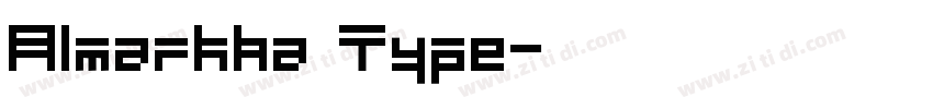 Almarkha Type字体转换
